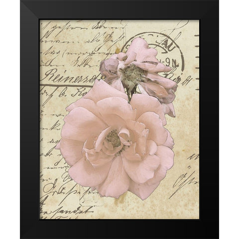 Wishing You Well II Black Modern Wood Framed Art Print by Saunders, Alonzo