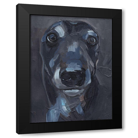 Good Boy II Black Modern Wood Framed Art Print by Parker, Jennifer Paxton