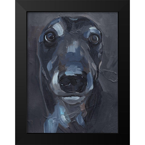 Good Boy II Black Modern Wood Framed Art Print by Parker, Jennifer Paxton