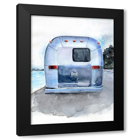 Rear Window I Black Modern Wood Framed Art Print by Parker, Jennifer Paxton