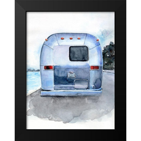 Rear Window I Black Modern Wood Framed Art Print by Parker, Jennifer Paxton