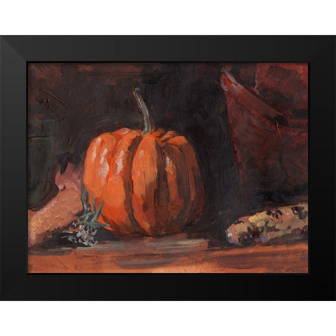 Autumn Still Life I Black Modern Wood Framed Art Print by Parker, Jennifer Paxton