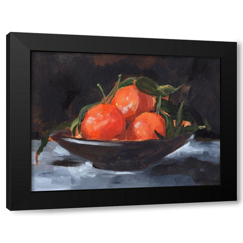 Fruit Plate II Black Modern Wood Framed Art Print by Parker, Jennifer Paxton