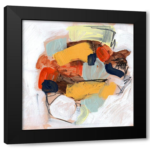 Lunchbox I Black Modern Wood Framed Art Print by Parker, Jennifer Paxton