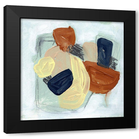 Rudimentary II Black Modern Wood Framed Art Print by Parker, Jennifer Paxton