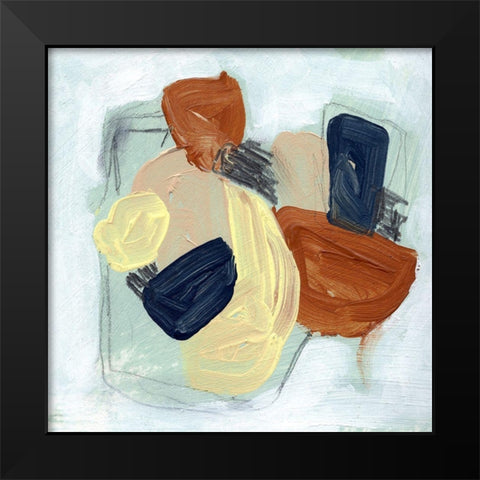 Rudimentary II Black Modern Wood Framed Art Print by Parker, Jennifer Paxton