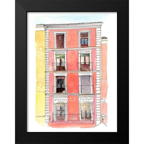 Settling In I Black Modern Wood Framed Art Print by Parker, Jennifer Paxton