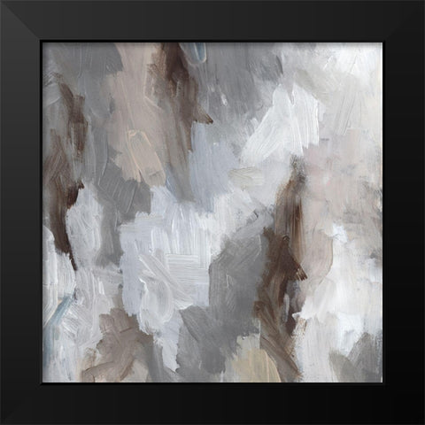Cloudy Shapes II Black Modern Wood Framed Art Print by Parker, Jennifer Paxton