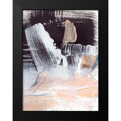 Paved Path II Black Modern Wood Framed Art Print by Parker, Jennifer Paxton