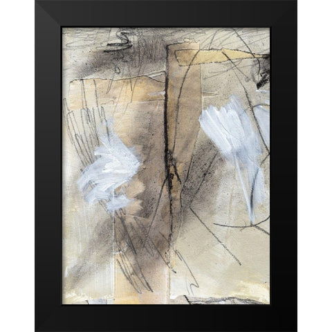 Masked Notes VIII Black Modern Wood Framed Art Print by Parker, Jennifer Paxton