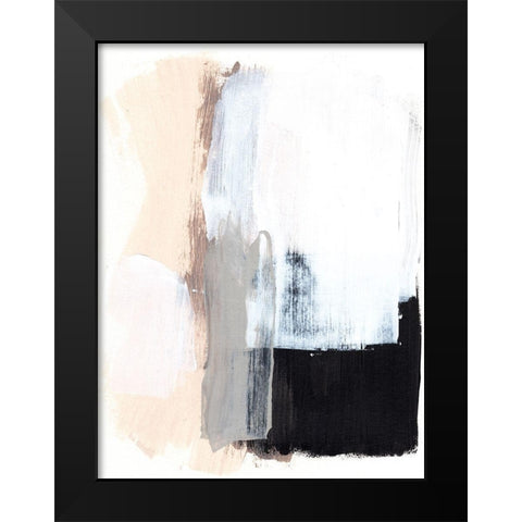 Black Mirror I Black Modern Wood Framed Art Print by Parker, Jennifer Paxton
