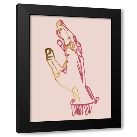 Handy Man I Black Modern Wood Framed Art Print by Parker, Jennifer Paxton
