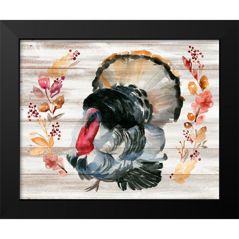 Grateful Thanksgiving IV Black Modern Wood Framed Art Print by Parker, Jennifer Paxton