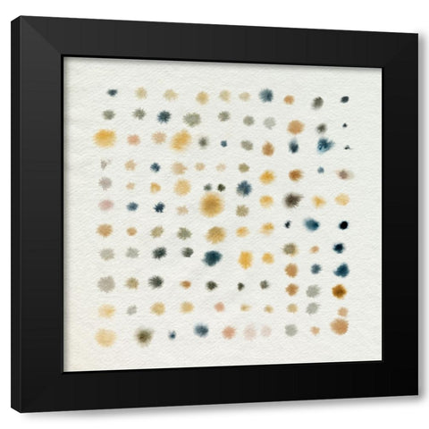 Spice Spills I Black Modern Wood Framed Art Print with Double Matting by Popp, Grace