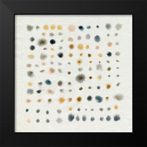 Spice Spills II Black Modern Wood Framed Art Print by Popp, Grace