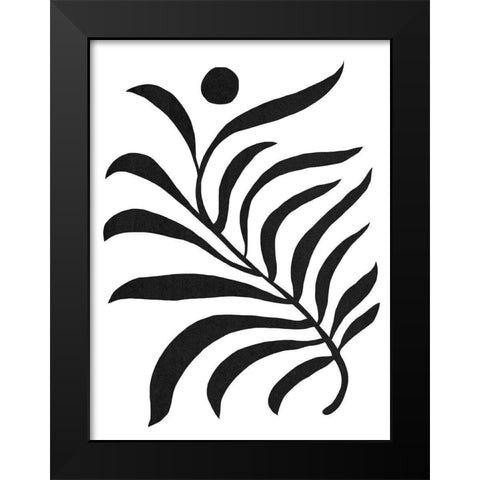 Matisse Fern I Black Modern Wood Framed Art Print by Green, Jacob