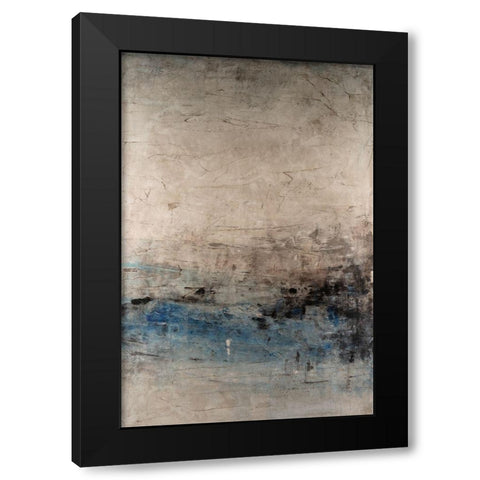 Thoughts Undone II Black Modern Wood Framed Art Print with Double Matting by OToole, Tim