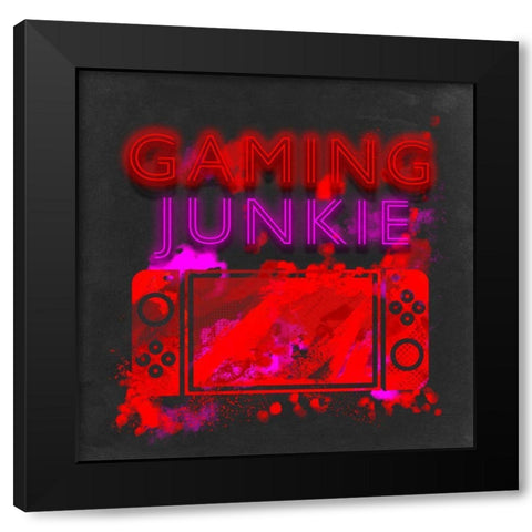 Control Freak I Black Modern Wood Framed Art Print by Parker, Jennifer Paxton