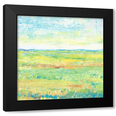 Sunny Summertime I Black Modern Wood Framed Art Print with Double Matting by OToole, Tim