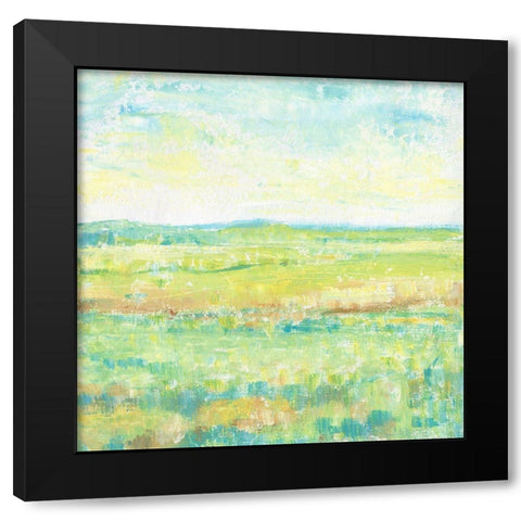 Sunny Summertime II Black Modern Wood Framed Art Print with Double Matting by OToole, Tim