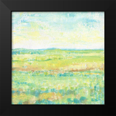Sunny Summertime II Black Modern Wood Framed Art Print by OToole, Tim