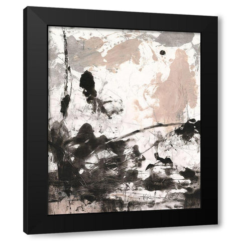 Disarray II Black Modern Wood Framed Art Print by OToole, Tim