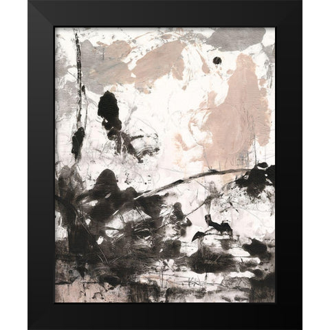 Disarray II Black Modern Wood Framed Art Print by OToole, Tim