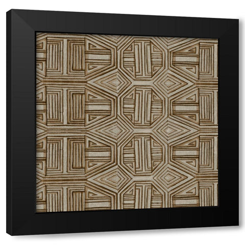 Skyline Study I Black Modern Wood Framed Art Print with Double Matting by Wang, Melissa