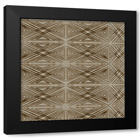 Skyline Study II Black Modern Wood Framed Art Print with Double Matting by Wang, Melissa