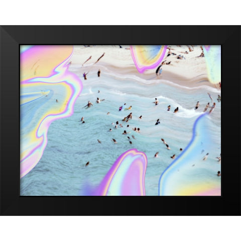 Summer Heatwave II Black Modern Wood Framed Art Print by Barnes, Victoria