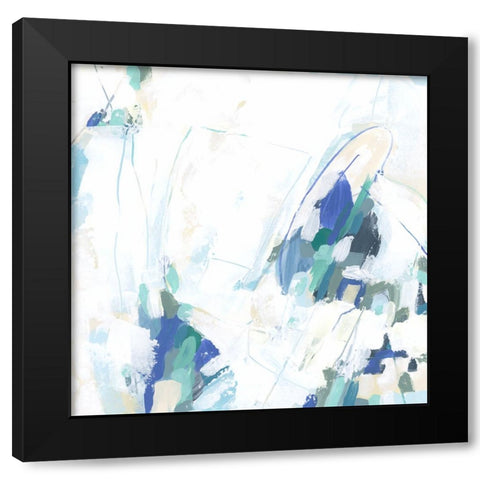 Ice Loop II Black Modern Wood Framed Art Print by Popp, Grace