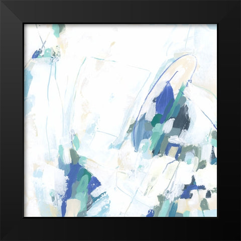 Ice Loop II Black Modern Wood Framed Art Print by Popp, Grace