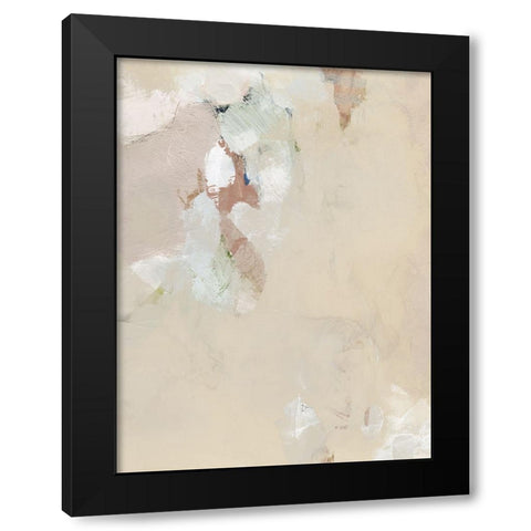 Muted Pastel I Black Modern Wood Framed Art Print with Double Matting by Barnes, Victoria