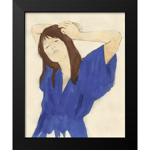 Fashion Maven I Black Modern Wood Framed Art Print by Barnes, Victoria