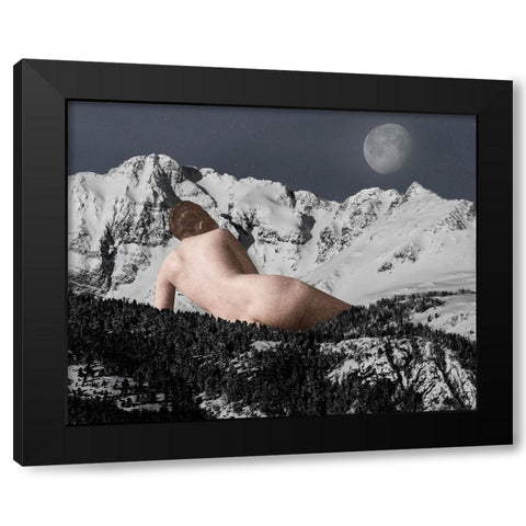 Mountain Maiden II Black Modern Wood Framed Art Print with Double Matting by Popp, Grace
