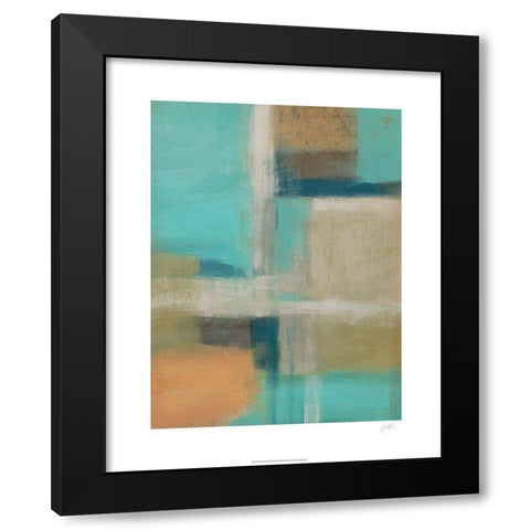 Smoke and Mirrors I Black Modern Wood Framed Art Print with Double Matting by Vess, June Erica