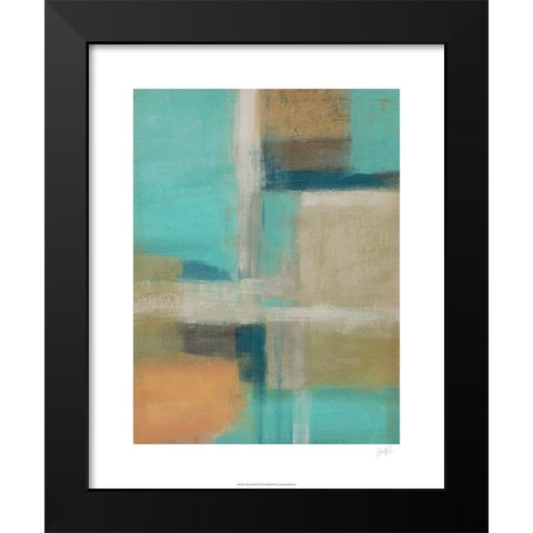 Smoke and Mirrors I Black Modern Wood Framed Art Print by Vess, June Erica
