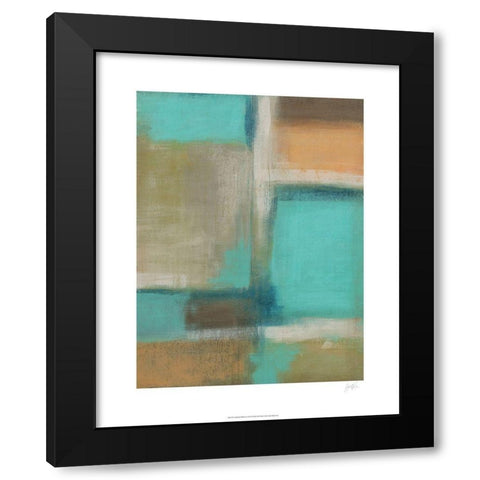 Smoke and Mirrors II Black Modern Wood Framed Art Print by Vess, June Erica