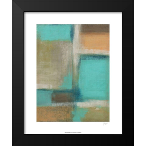 Smoke and Mirrors II Black Modern Wood Framed Art Print by Vess, June Erica
