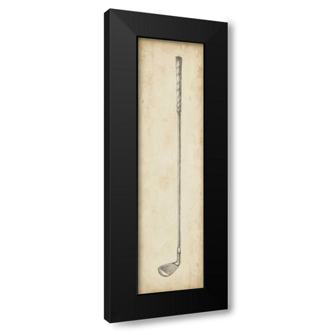 Vintage Golf Clubs II Black Modern Wood Framed Art Print with Double Matting by Harper, Ethan