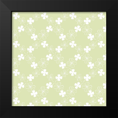 Leprechauns Rainbow Collection I Black Modern Wood Framed Art Print by Popp, Grace