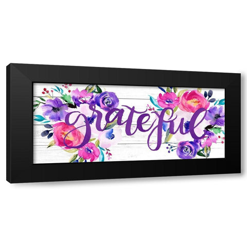 Bright Easter Bouquet Collection D Black Modern Wood Framed Art Print with Double Matting by Parker, Jennifer Paxton