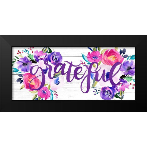 Bright Easter Bouquet Collection D Black Modern Wood Framed Art Print by Parker, Jennifer Paxton
