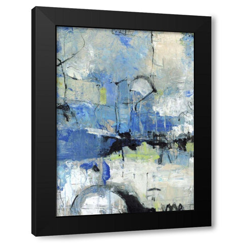 Spontaneous II Black Modern Wood Framed Art Print by OToole, Tim