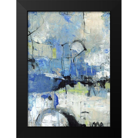 Spontaneous II Black Modern Wood Framed Art Print by OToole, Tim