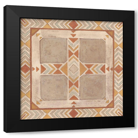 Southwest Inspiration III Black Modern Wood Framed Art Print by Meagher, Megan