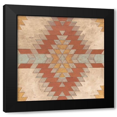 Southwest Inspiration IV Black Modern Wood Framed Art Print by Meagher, Megan