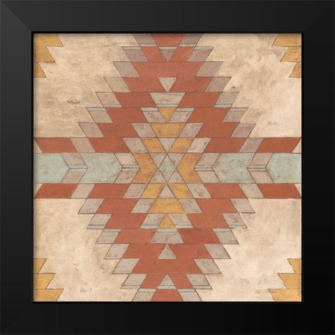 Southwest Inspiration IV Black Modern Wood Framed Art Print by Meagher, Megan
