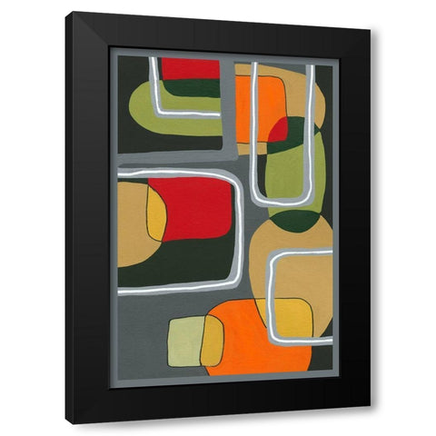 Possibilities II Black Modern Wood Framed Art Print by Taylor, Kris