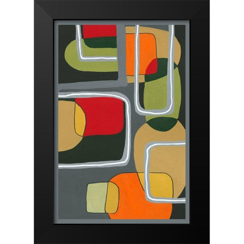 Possibilities II Black Modern Wood Framed Art Print by Taylor, Kris